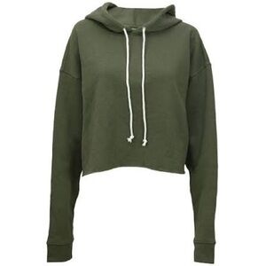 Wild Fable Green Cropped Hoodie